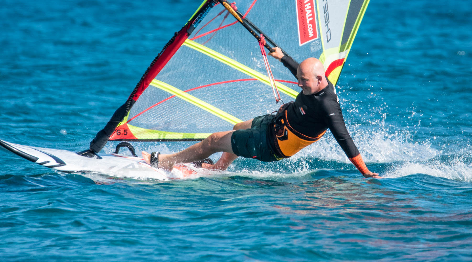 HYDRO AntiWeed Freeride Windsurfing Fin BLACK PROJET