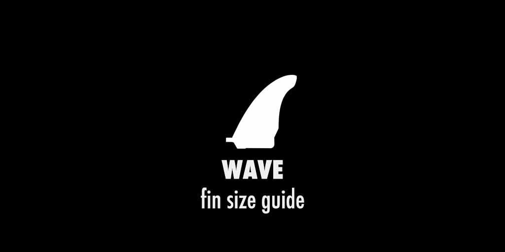 Wave Fin Size Guide Black Project